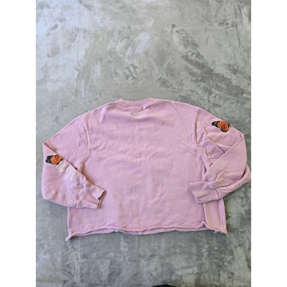 Nike Sportswear Happy Air Crewneck Sweater Womens Size XL Pink